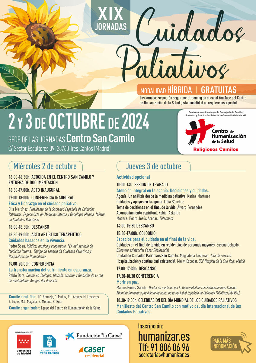 Paliativos en octubre