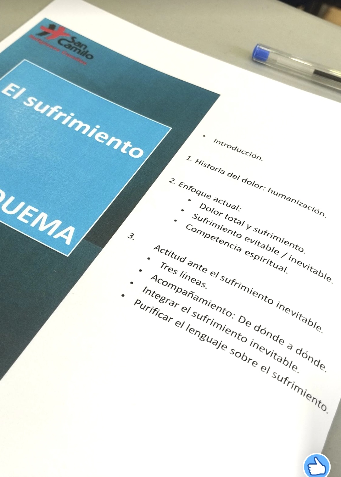 Dolor total y sufrimiento